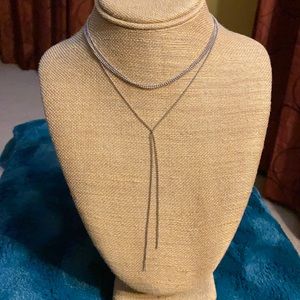 NWOT 8 Other Reasons Nine Lives Choker Silver